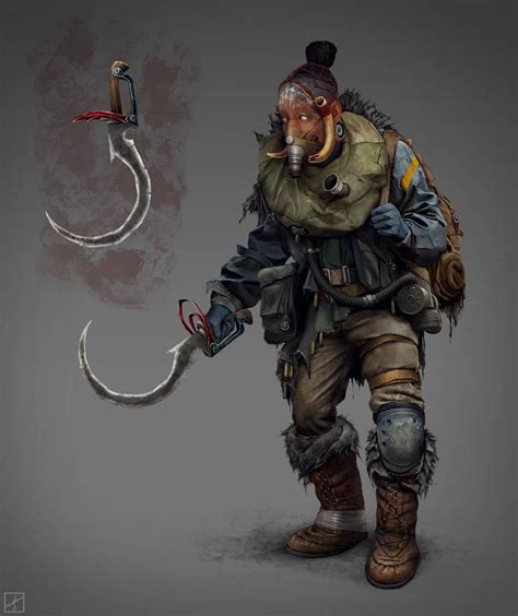 Seher By Pavellkid Post Apocalyptic Art Character Design Concept