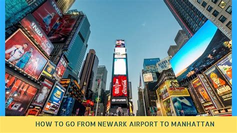 How To Go From Newark Airport To Manhattannyc By Train Youtube