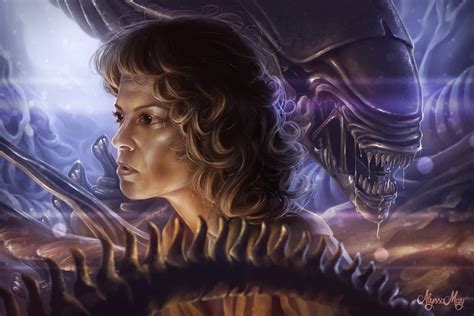 Ripley Of Alien Fan Art Fifteenth By Minielche On Deviantart