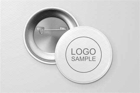Vector Button Badges Advertising Mockups Creative Market