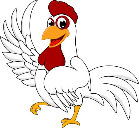 Chicken Cartoon Vector Art Icons And Graphics For Free Download