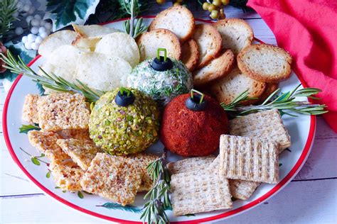Christmas Ornament Cheeseball Appetizer Low Carb And Gluten Free