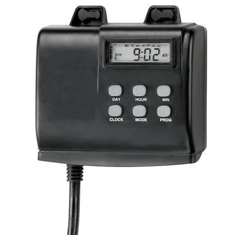 Intermatic Hb88rc Digital Two Receptacle Programmable Outdoor Timer