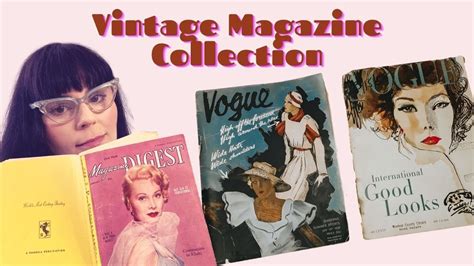 Browsing Through My Vintage Magazine Collection Youtube