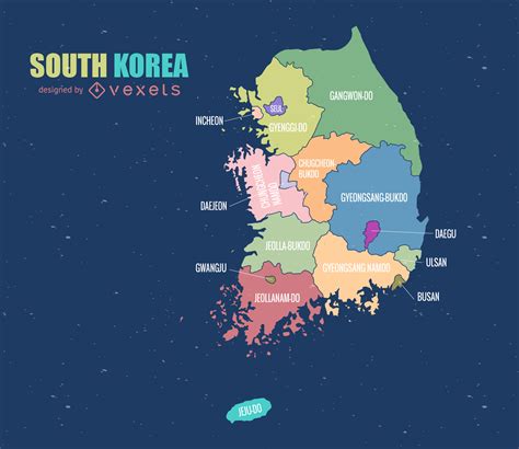 Printable Map Of South Korea