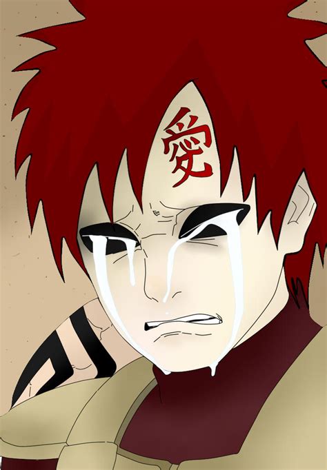 Gaara Actually Crying By Nomadkid On Deviantart