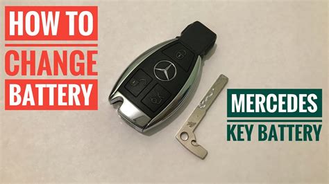 You will have to purchase this (foxwell, icarsoft, and bluedriver models are all recommended for mercedes benz), or you can ask a mechanic if. Mercedes key Fob battery replacement How to change key battery - YouTube