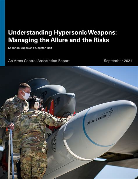 Understanding Hypersonic Weapons Managing The Allure And The Risks Arms Control Association