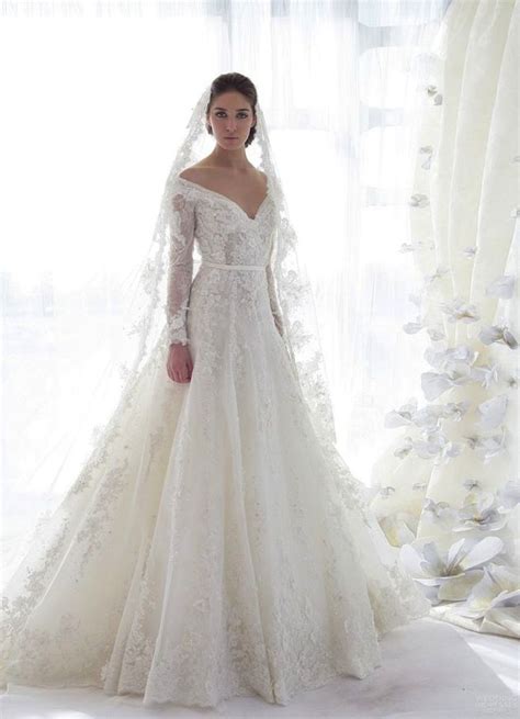 30 Gorgeous Lace Sleeve Wedding Dresses Lace Wedding