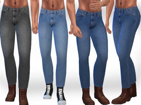 Crop Jeans By Saliwa At Tsr Sims 4 Updates
