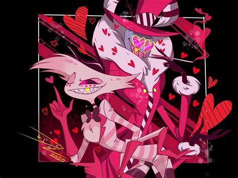 Hazbin Hotel Angel Dust Wallpaper