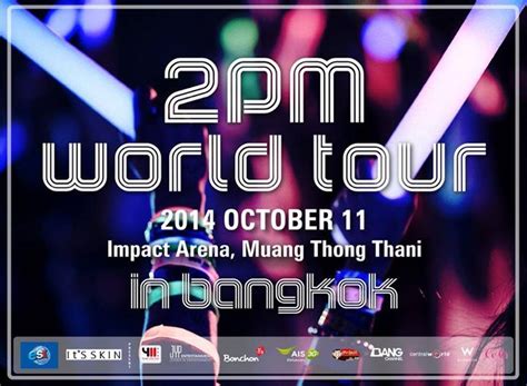 2:00pm est = 12:00pm mst. มาแล้ว คอน2PM est and It's Skin Present 2014 2PM WORLD ...