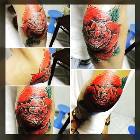 Discover (and save!) your own pins on pinterest My elbow rose tattoo (With images) | Tattoos, Rose tattoo ...
