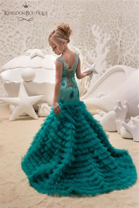 Kingdomboutique Flower Girl Dress 21 060 Mermaid Style Dress
