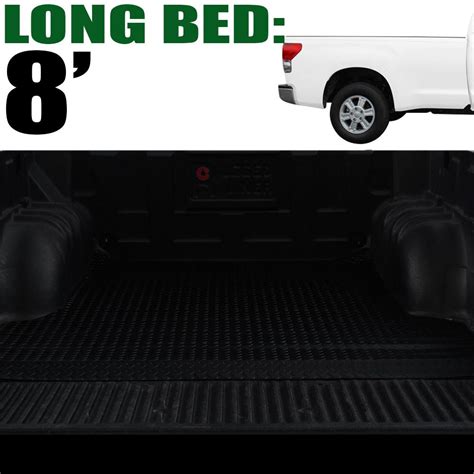 1987 2011 Dodge Dakota 65 Ft Bed Rubber Truck Bed Mat Liners Black