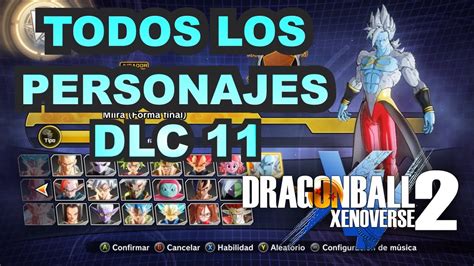 Dragon Ball Xenoverse 2 Todos Los Personajes Trajes Y Escenarios Con