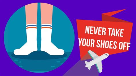 Why You Should Never Take Your Shoes Off On An Airplane Youtube