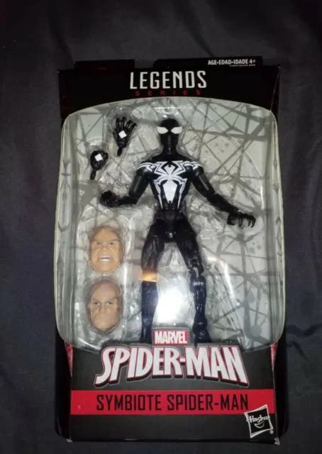 Marvel Legends Spider Man Series Symbiote Spider Man Kingpin Baf Hasbro