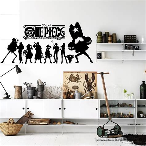 The last airbender wall decal aang airbender decor for home kids child room poster print gift design av3. Onepiece Japanese Anime Wall Decal Stickers Decor Modern ...