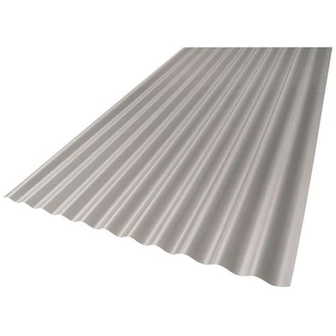 Suntuf 24m Diffused Grey Solarsmart Polycarbonate Roof Sheet