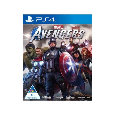 Playstation 4 Game Marvel Avengers Standard Edition Geewiz
