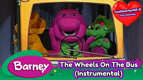 Barney The Wheels On The Bus Instrumental Youtube