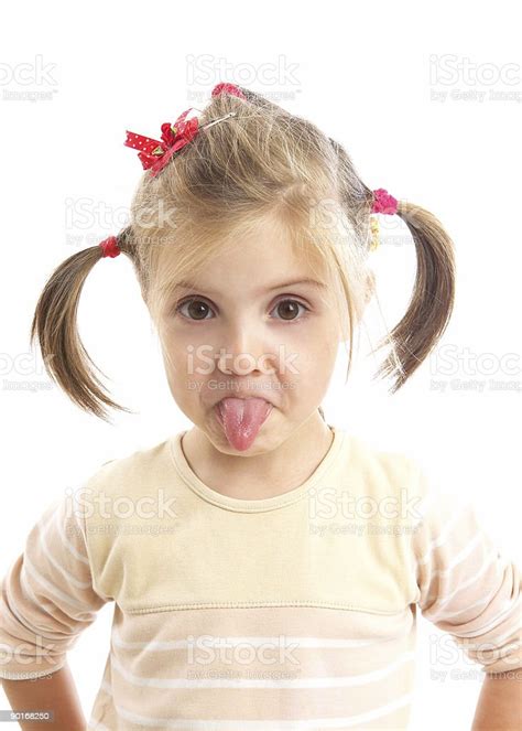 Girl Making Faces Stock Photo Download Image Now Attitude Baby