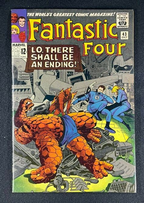 Fantastic Four 1961 43 8590 Vfvfnm Frightful Four App Jack
