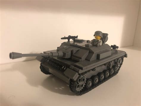 Star wars, lego marvel, technic, friends, city, duplo, ideas My latest tank MOC. A german WWII Stug 3g. : lego