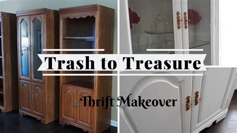 CRAIGSLIST TRASH TO TREASURE || THRIFTED FURNITURE MAKEOVER - YouTube
