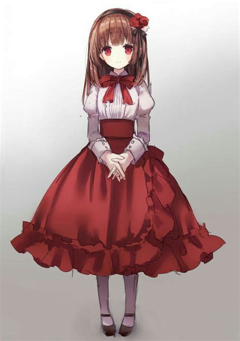 Kawaii Anime Girl Anime Art Girl Cute Anime Outfits Anime Girl Dress