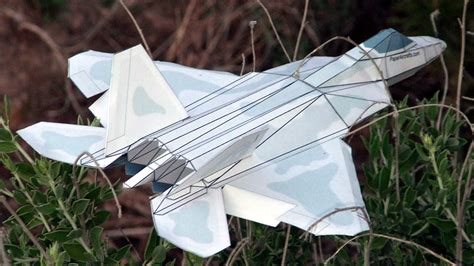 Check out our airplane cutouts selection for the very best in unique or custom, handmade pieces from our shops. How to make an F-22 Paper Airplane 3D model - YouTube