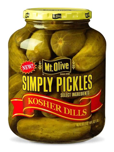 Simply Pickles Kosher Dills Mt Olive Pickles