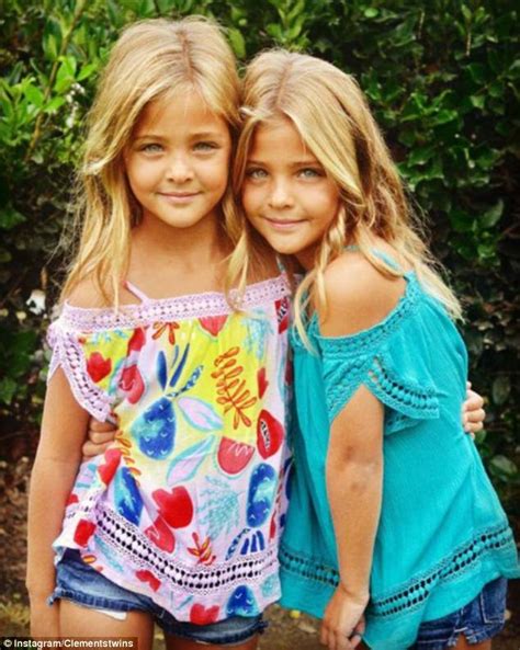 Seven Year Old Identical Twins Win Dozens Of Modelling Contracts And 139k Instagram Fans