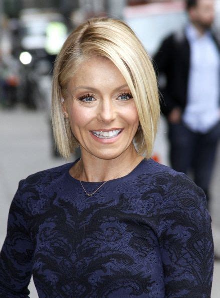 Kelly Ripa Leaving The Late Show With David Letterman Taping At The