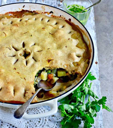 Luxury Vegetable Pot Pie Getting A Bit Nostalgic For Tv Dinners