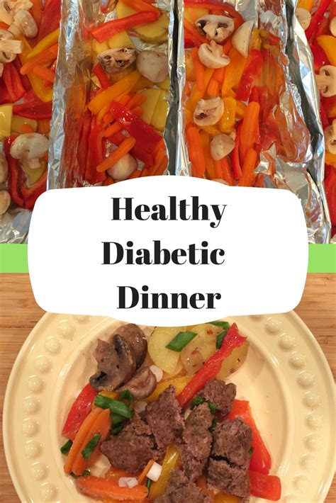 Super easy ground beef recipes with few ingredients perfect for meal plans! Healthy Camping Dinner - Diabetic One Pan Dinner - Healthy Diabetic