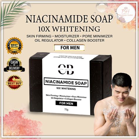 Niacinamide Soap For Men X Whitening Soap By Cosmi Beautii Whitening