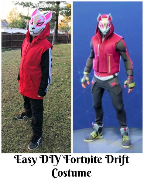 Fortnite Drift Costume Easy Diy Halloween Costume Guide
