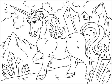 Dibujos Hermosos Para Dibujar Desenho Colorir Unicornio Reverasite