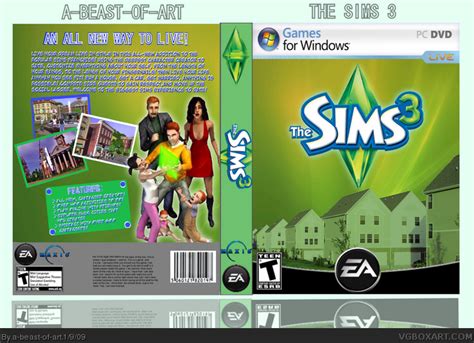 The Sims 3 Pc Box Art Cover By A Beast Of Art