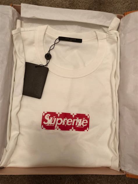 Supreme Supreme X Louis Vuitton Box Logo T Shirt 5l Grailed