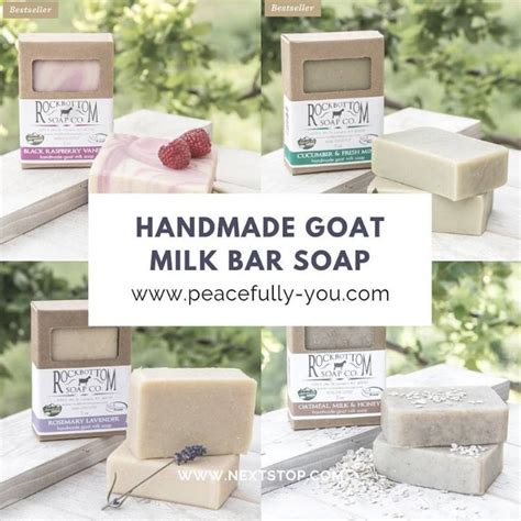 Peacefully You Goat Milk Bar Soap Goat Milk Milk Bar Goat Milk Soap