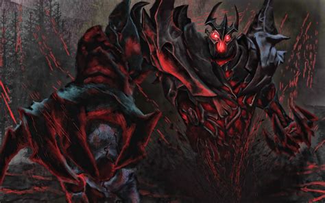 Download Wallpapers Shadow Demon Darkness Dota 2 Monster Warriors