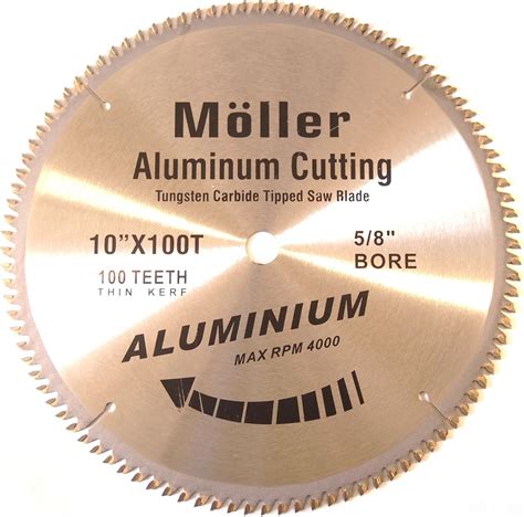 10 X 100t Aluminum Cutting Tct Saw Blade Miter Saw Blades