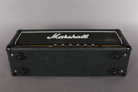 1981 Marshall Jcm 800 2204 50 Watt Tube Head Vertical Inputs And Road C