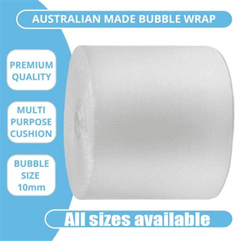 Premium Quality Clear Bubble Wrap 1500mmx100m Big Banner Australia