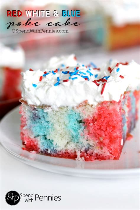 A refreshing treat for a 4th of july picnic. 25 Red, white and blue desserts - My Mommy Style