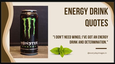 87 Best Energy Drink Quotes Captions And Sayings Everyday Images