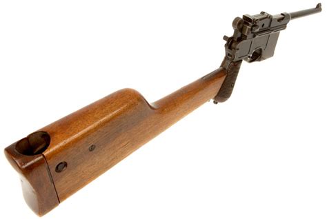 Very Rare Early Mauser C96 Pistol With Shoulder Stock Axis